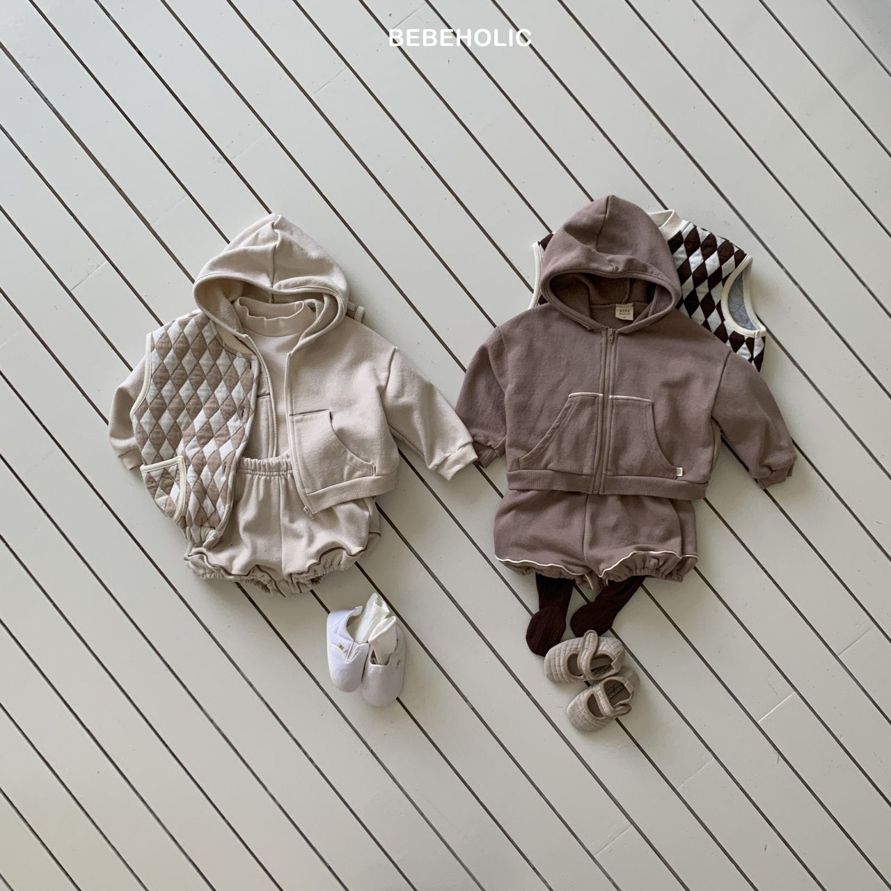 ［bebe holic］Line hoodie