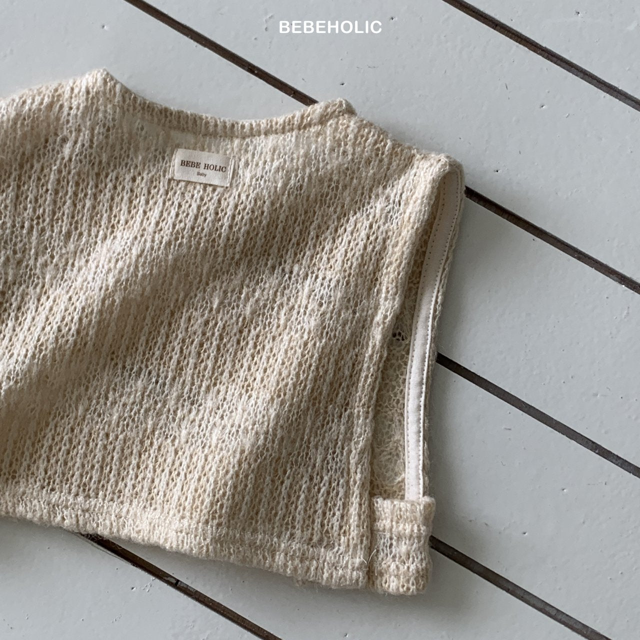 ［bebe holic］Ruka knit vest