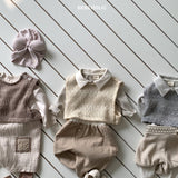 ［bebe holic］Ruka knit vest