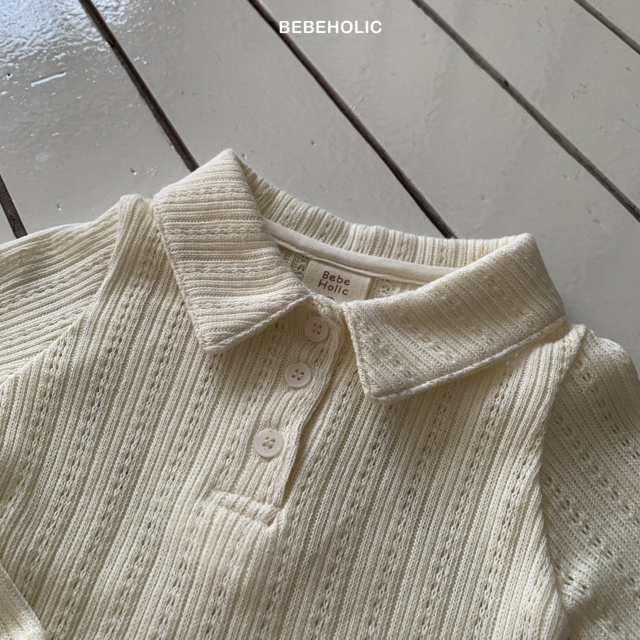 ［bebe holic］Acon collar tops