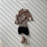 ［bebe holic］Acon collar tops