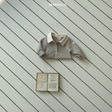 ［bebe holic］Cony stripe collar tops