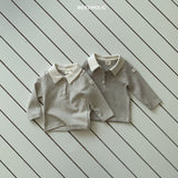 ［bebe holic］Cony stripe collar tops