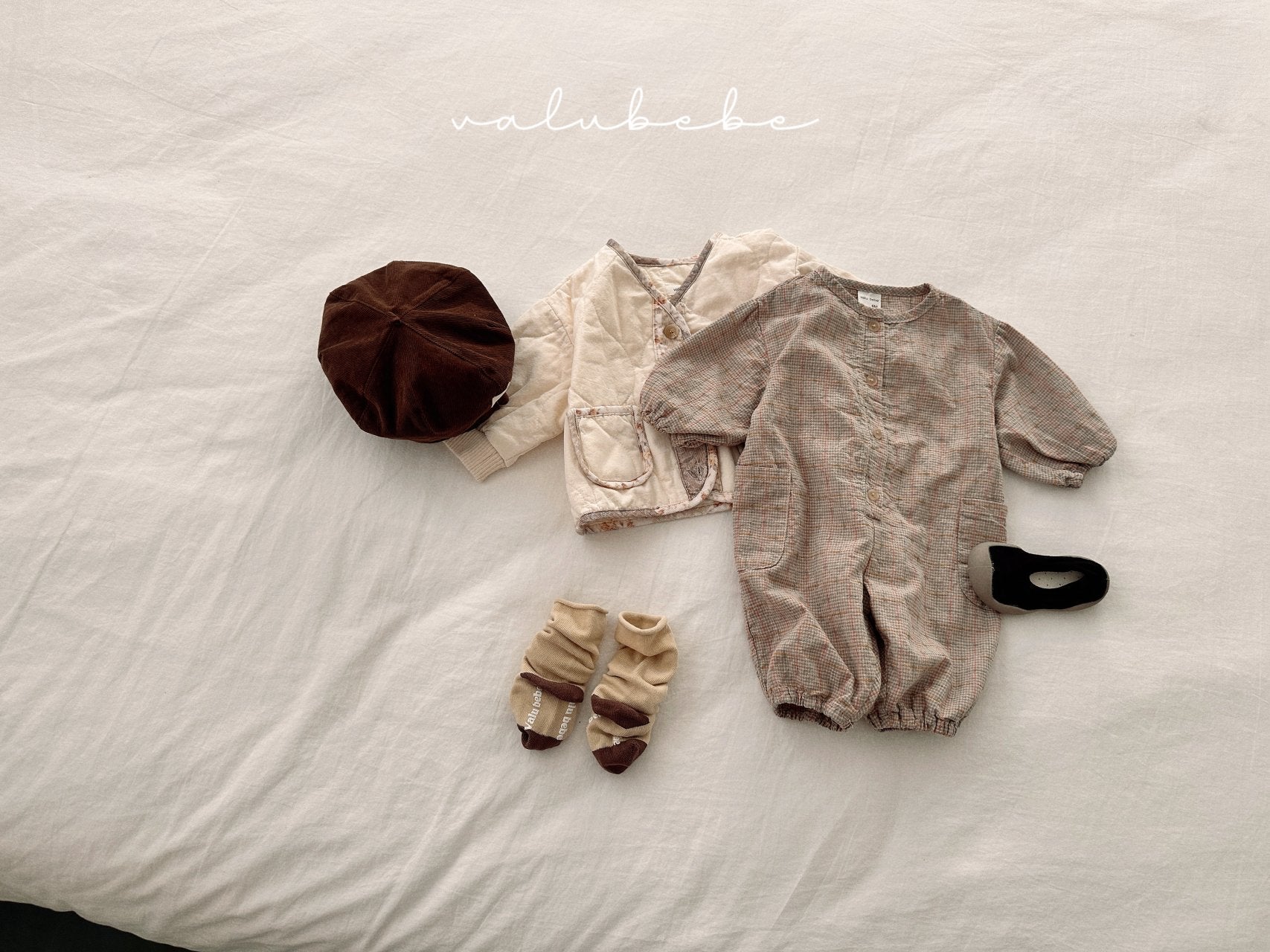 ［valubebe］Check loose suit (baby)