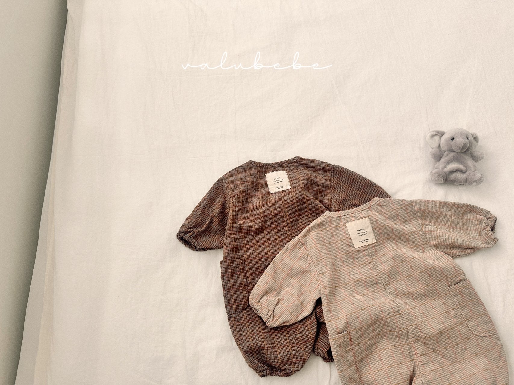 ［valubebe］Check loose suit (baby)