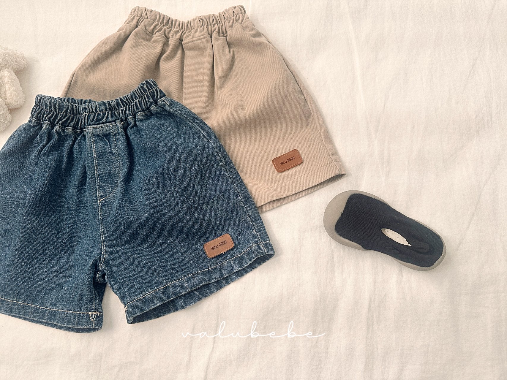 ［valubebe］Label half pants (baby & kids)