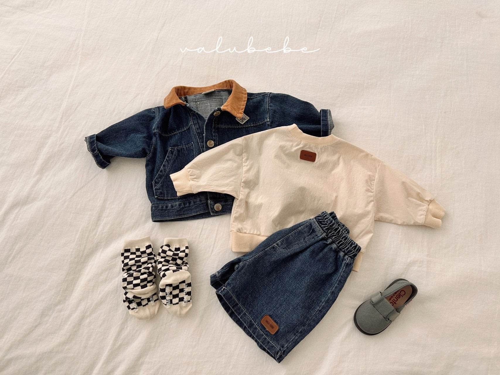 ［valubebe］Label half pants (baby & kids)
