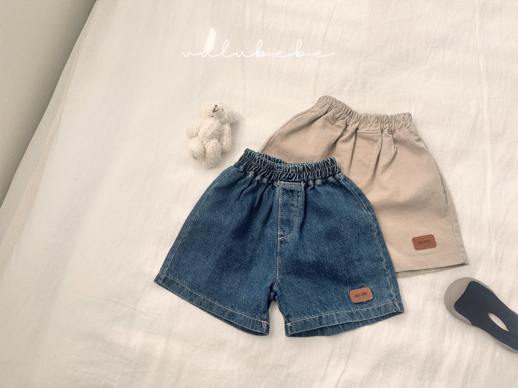 ［valubebe］Label half pants (baby & kids)