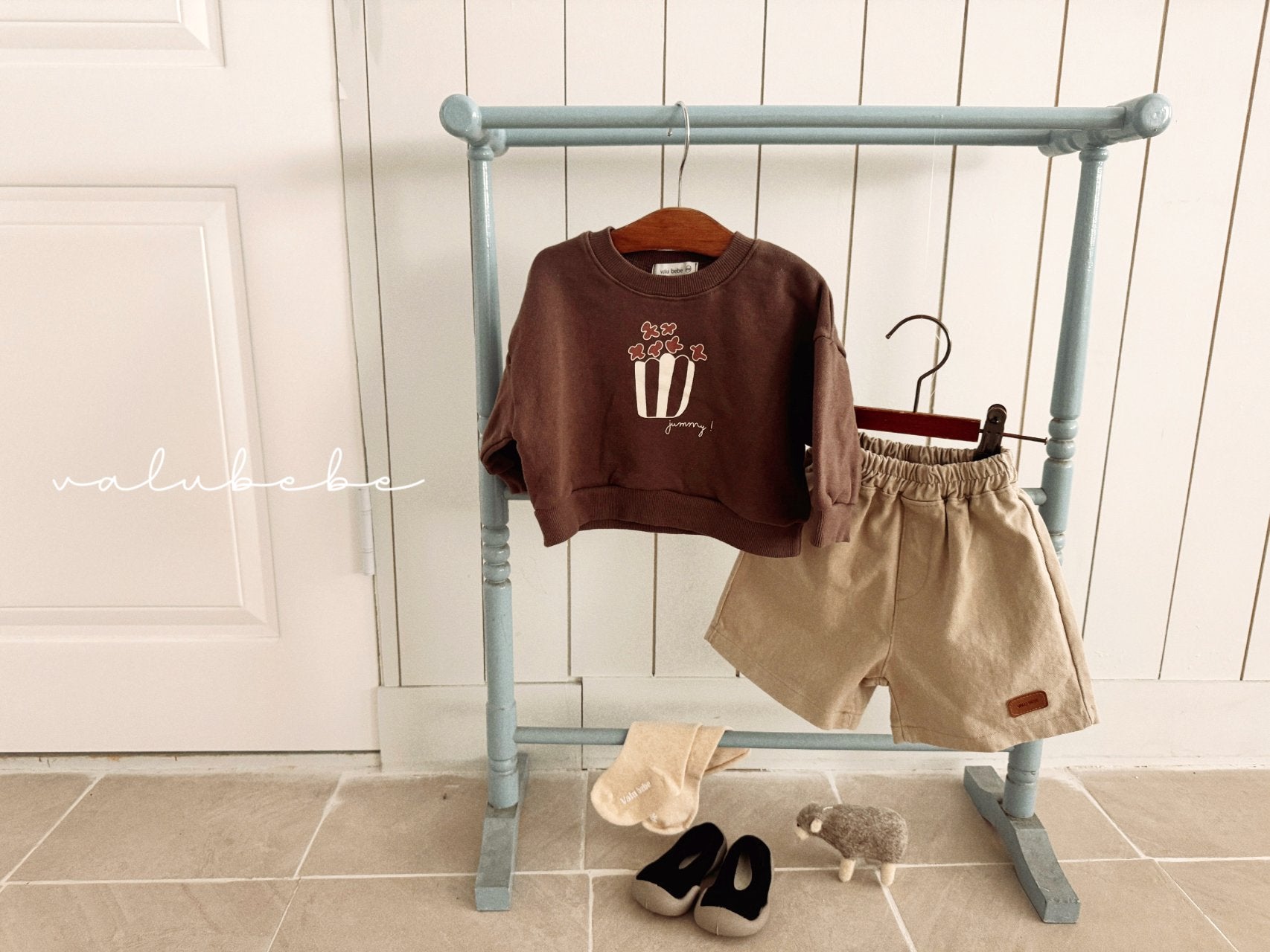 ［valubebe］Label half pants (baby & kids)
