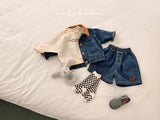 ［valubebe］Label half pants (baby & kids)