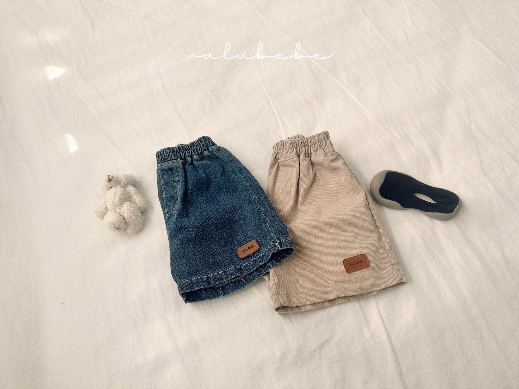 ［valubebe］Label half pants (baby & kids)