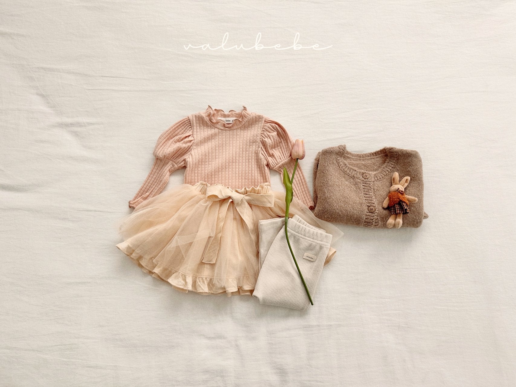 ［valubebe］Lala puff mellow tee (baby)