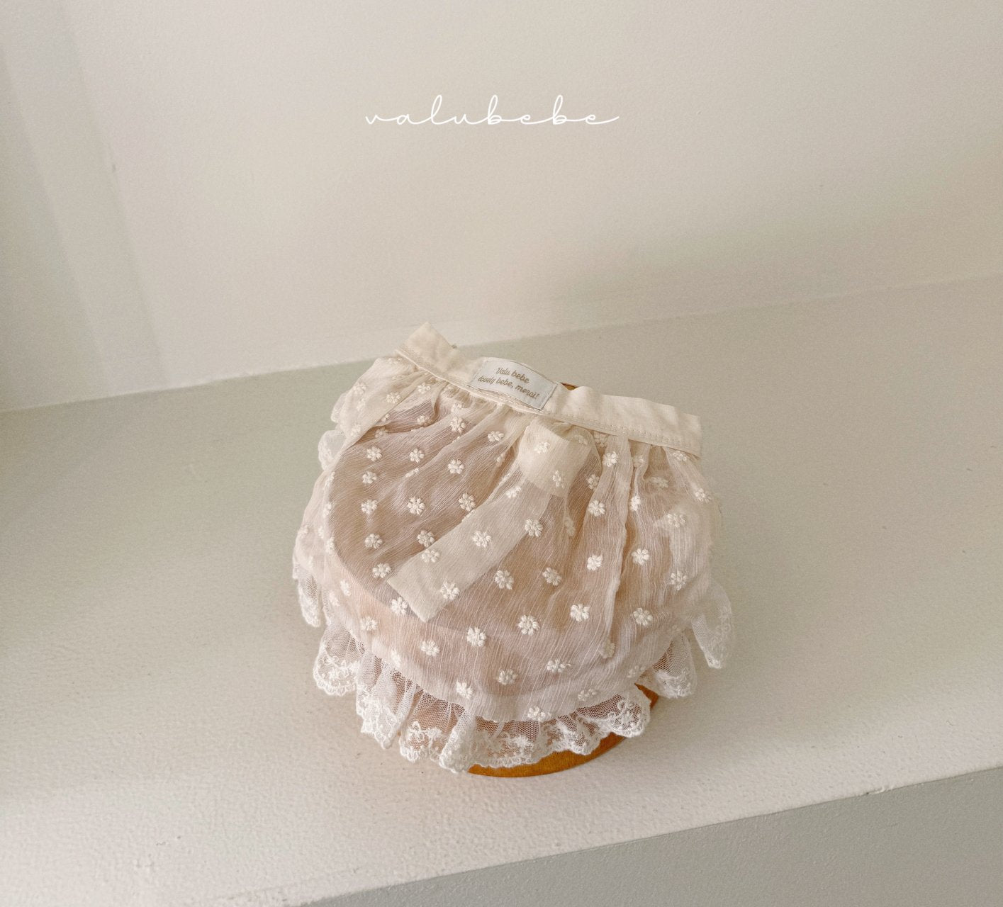 ［valubebe］Layered apron (baby)