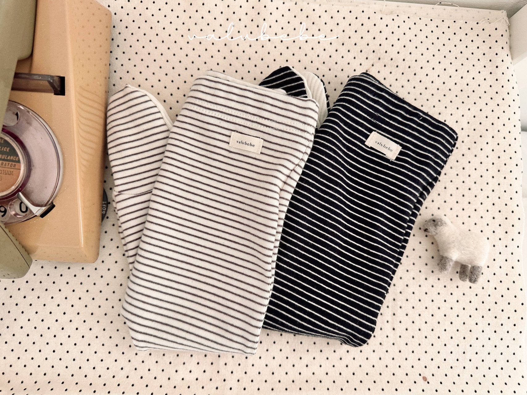 ［valubebe］Stripe bebe tights (baby)