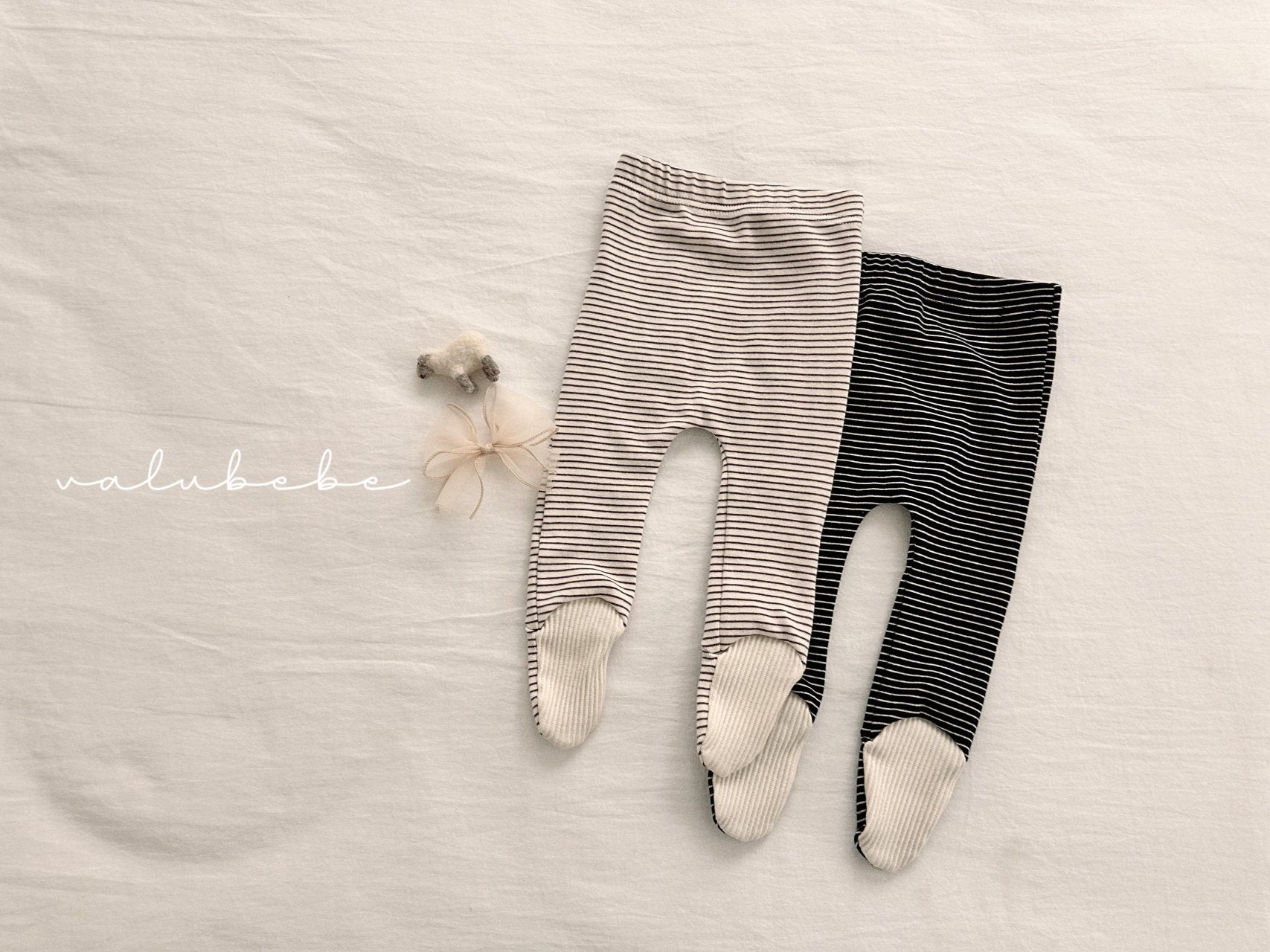 ［valubebe］Stripe bebe tights (baby)