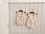 ［valubebe］Pocket lace suspender suit (baby)
