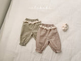 ［valubebe］Rommy frill check pants (baby)