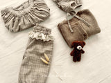 ［valubebe］Rommy frill check pants (baby)