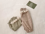 ［valubebe］Rommy frill check pants (baby)