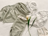 ［valubebe］Rommy frill check pants (baby)
