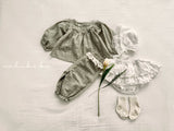 ［valubebe］Rommy frill check pants (baby)