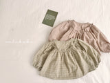 ［valubebe］Rommy frill check blouse (baby)