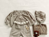 ［valubebe］Rommy frill check blouse (baby)