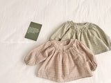 ［valubebe］Rommy frill check blouse (baby)