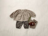 ［valubebe］Rommy frill check blouse (baby)