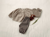 ［valubebe］Rommy frill check blouse (baby)