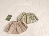 ［valubebe］Rommy frill check blouse (baby)