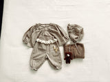 ［valubebe］Rommy frill check blouse (baby)