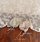 ［valubebe］Rommy frill check bonnet (baby)