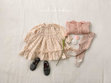 ［valubebe］Luna flower tights (baby)