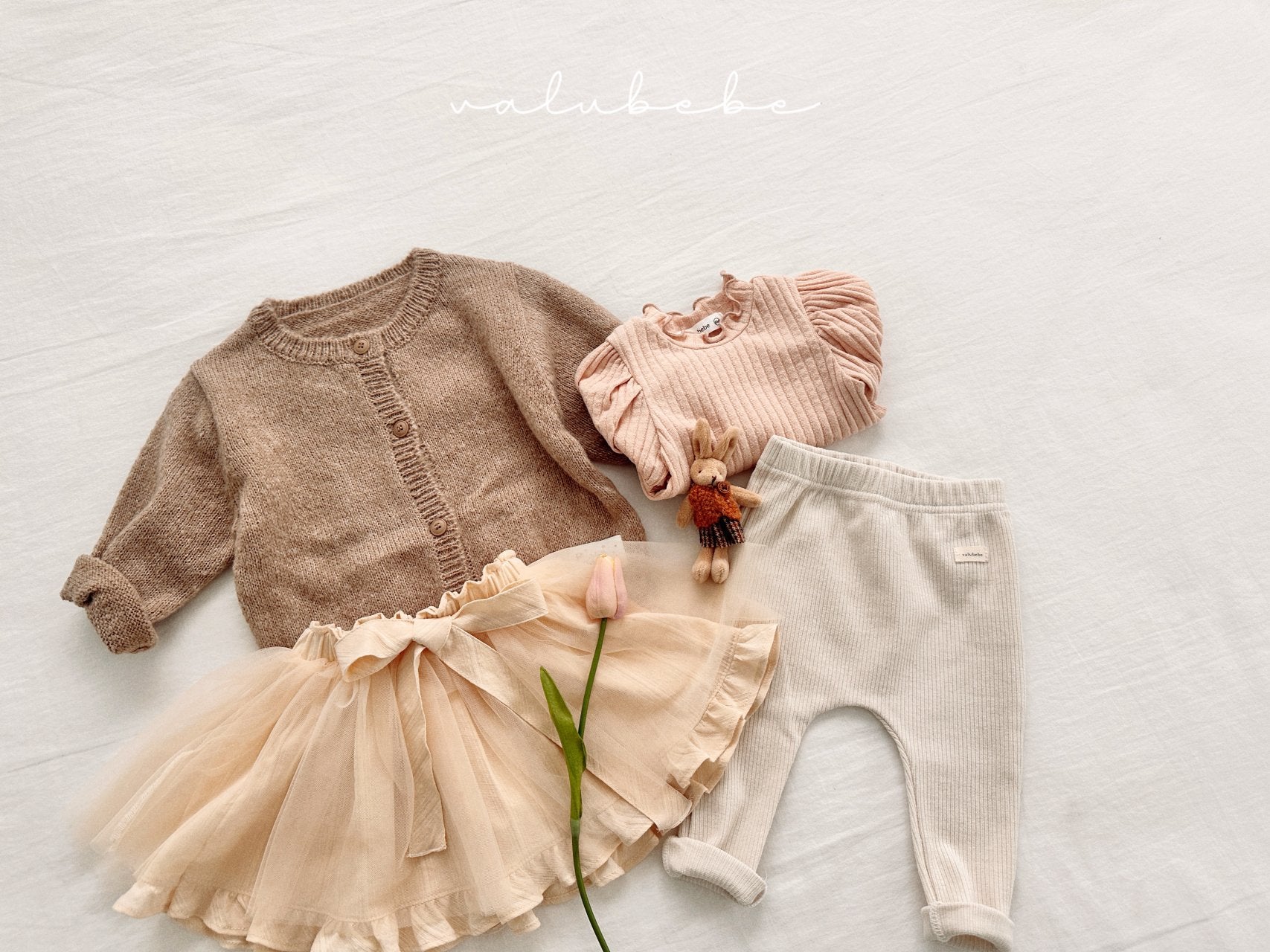 ［valubebe］Ribbon shasha skirt (baby)