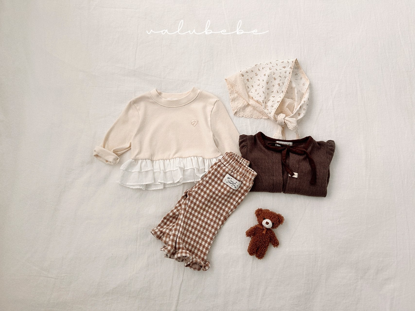 ［valubebe］Ribbon knit cardigan (baby)