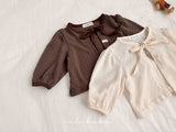 ［valubebe］Ribbon knit cardigan (baby)