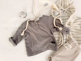 ［valubebe］Memory slub pants (baby)