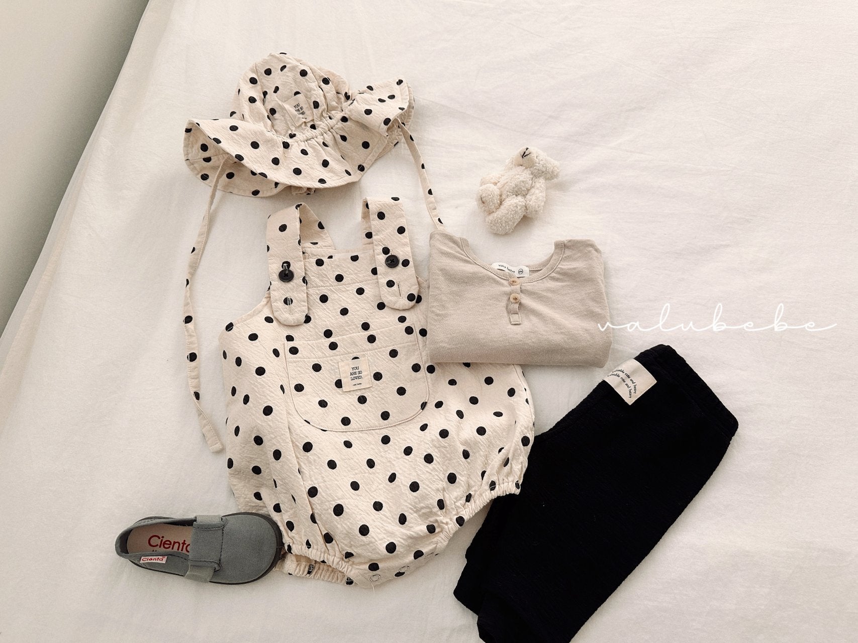 ［valubebe］Memory slub pants (baby)