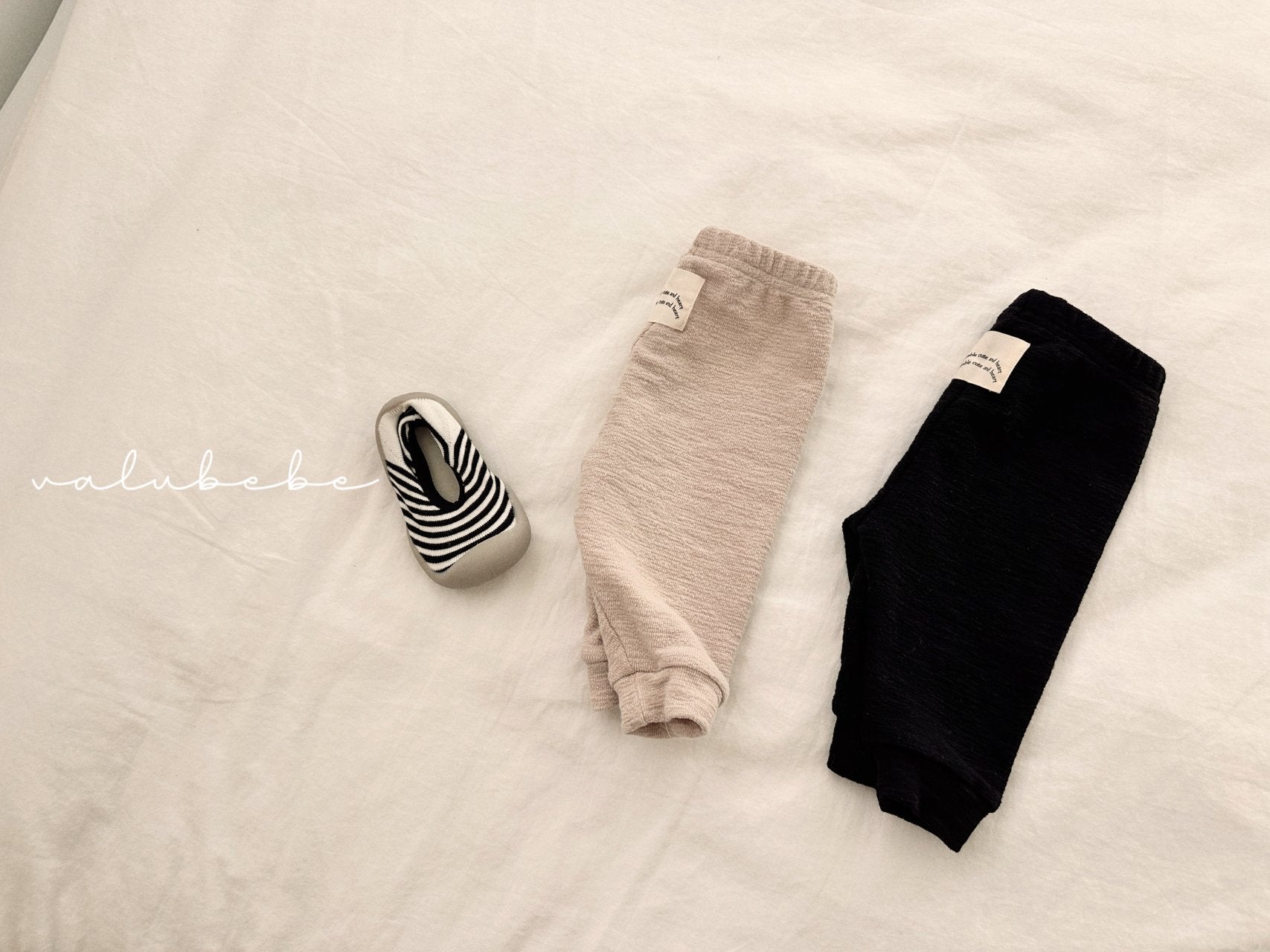 ［valubebe］Memory slub pants (baby)