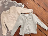 ［valubebe］Mos rib cardigan (baby)