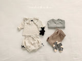 ［valubebe］Mos rib cardigan (baby)
