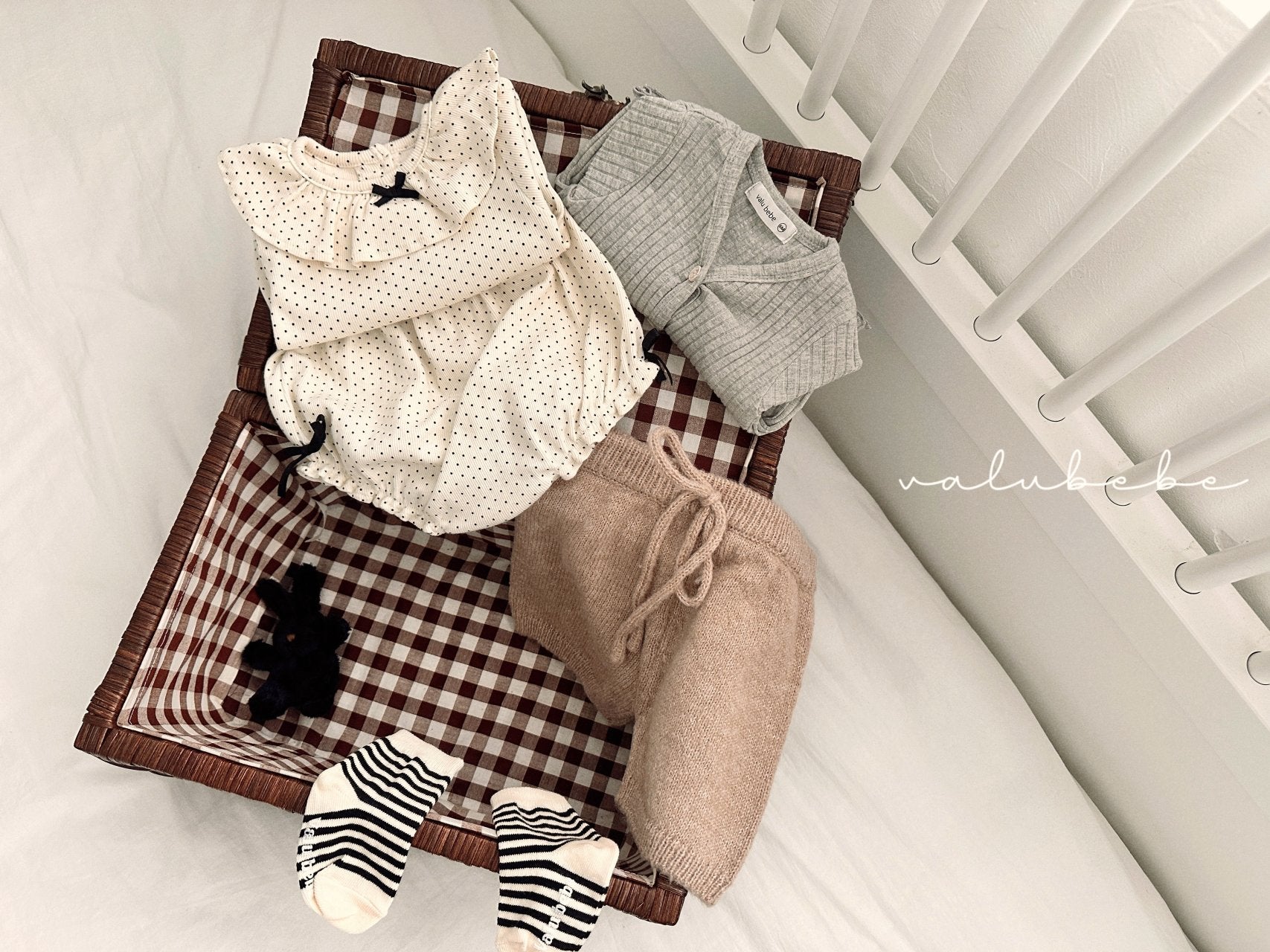［valubebe］Mos rib cardigan (baby)