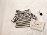 ［valubebe］Mini frill ribbon tee (baby)