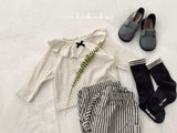 ［valubebe］Mini frill ribbon tee (baby)