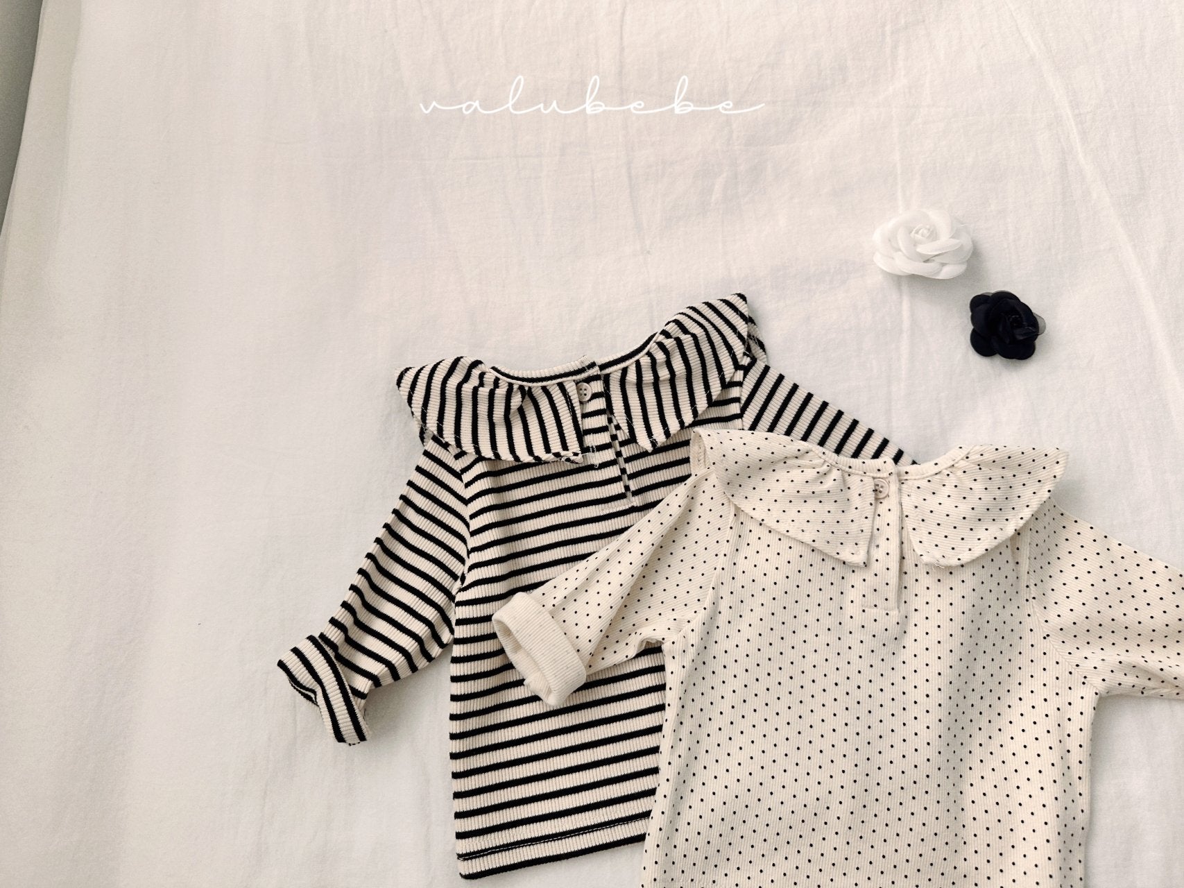 ［valubebe］Mini frill ribbon tee (baby)