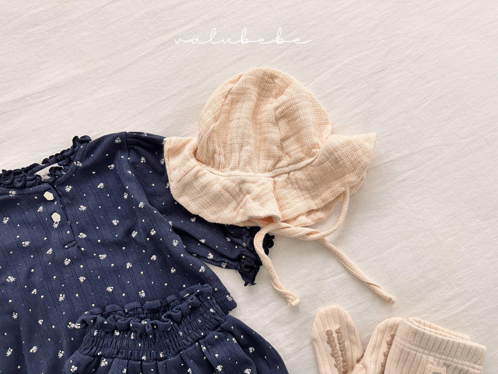 ［valubebe］Cotton bucket hat (baby)