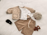 ［valubebe］Daily button tee (baby & kids)