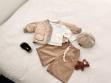 ［valubebe］Daily button tee (baby & kids)