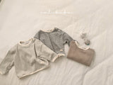 ［valubebe］Stripe button tee (baby & kids)